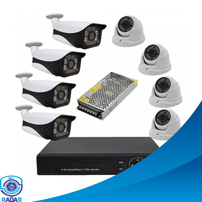 پکیج دیجیتال 8 عددی دوربین مداربسته